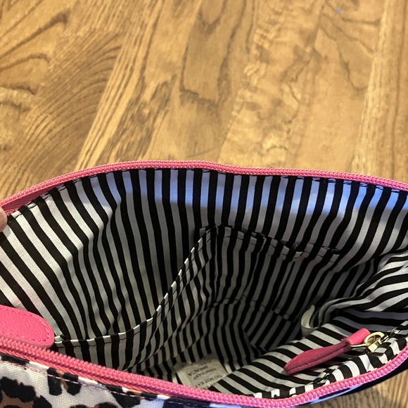 Luv Betsey Pink Leopard Crossbody Bag - Picture 5 of 8